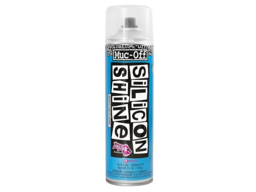 MUC-OFF SILICON SHINE 500 ml - Silikonový sprej pro lesk, obnovení barvy a ochranu 