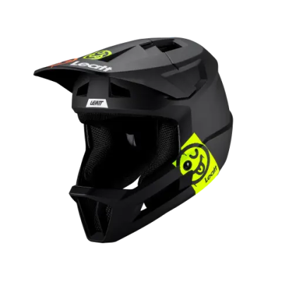 Dětská integrální MTB helma LEATT MTB 1.0 Gravity Junior Helmet V25 Black 2025